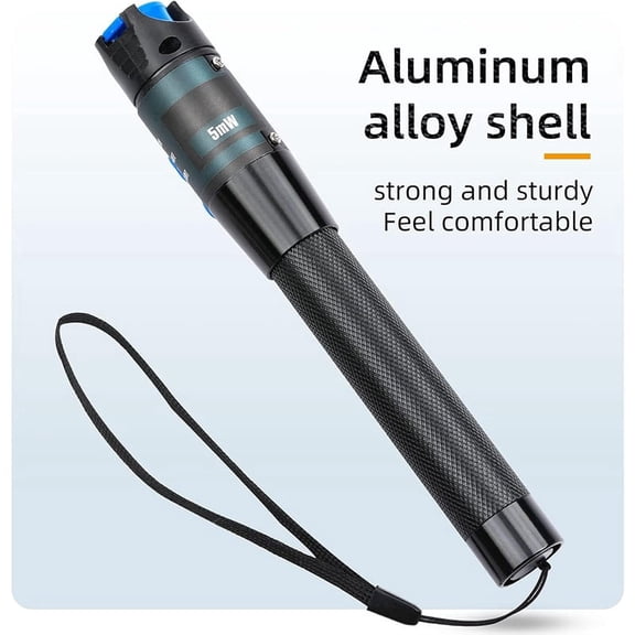 Mini Pen-Style Fiber Optic Visual Fault Locator 5-50km 30mw