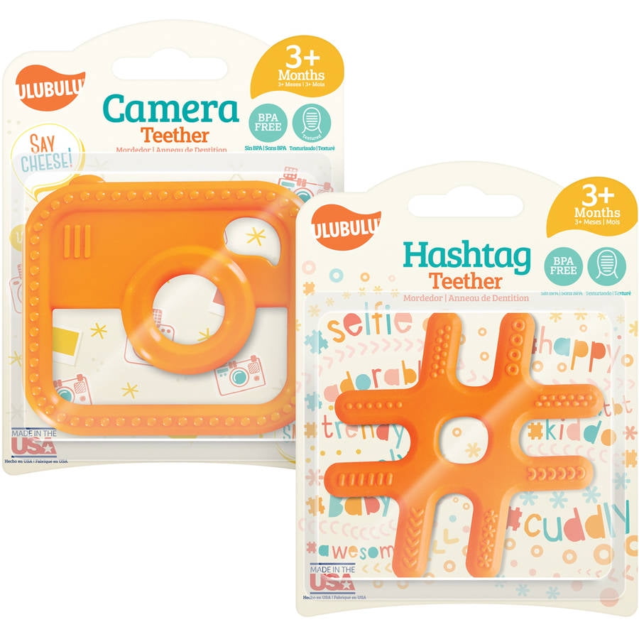 camera baby teether