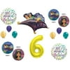 Aladdin 6th Birthday Party Balloons Decorations Supplies Jasmine Gold