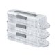 thumbnail image 1 of Egg holder for refrigerator, automatic rolling egg organizer, 3-layer stackable egg tray, refrigerator storage for eggs, holds 21 eggs, 1 of 5