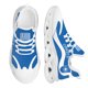 thumbnail image 1 of Zapatos deportivos ligeros para exteriores con diseño de la bandera y el emblema nacional de Grecia. Modelos populares que exigen zapatos personalizados., 1 of 6