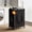 Black, variant on QW 180L Large Laundry Hamper with Wheels, Rolling Laundry Basket with Metal Frame and Removable Bag Design, Dirty Clothes Laundry Cart for Bathroom, Dorm Room, Laundry Room, White