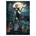 thumbnail image 2 of Taladro 5D DIY Diamante Pintura Halloween Diablo Punto Cruz Bordado, 2 of 9