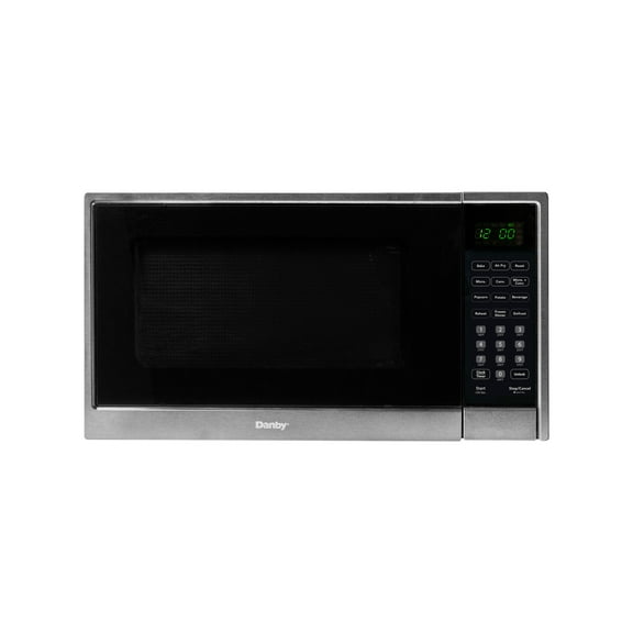 Danby 1.3 cu. ft. Multifunction Countertop Microwave with Air Fry in Stainless Steel (DBMW1361ABSS)
