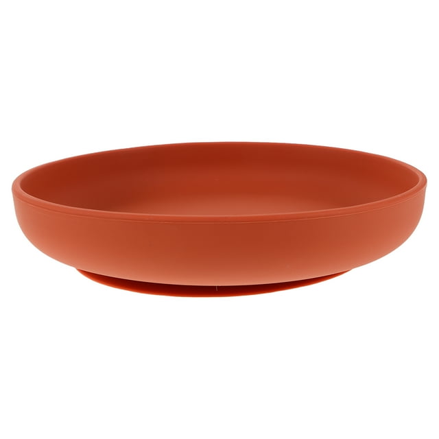 Plato de silicona con ventosa, antideslizante y antiderrames, apto para niños y adultos mayores, apto para comedor, platos infantiles, platos de alimentación