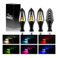 thumbnail image 1 of 4pcs Direccionales Led Para Moto Secuencial Indicador Luces, 1 of 7