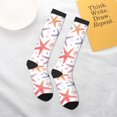 thumbnail image 5 of Salouo Starfish 1 Print Women's Men's Ankle Socks 1-pack Casual Athletic Socks for Unisex Adult Moisture-Wicking Socks for Daily Wear/Running/Sport, 5 of 8