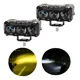 thumbnail image 1 of 2 Faros Led Lupa Auxiliar Moto 3 Lentes Exploradora Potente, 1 of 8
