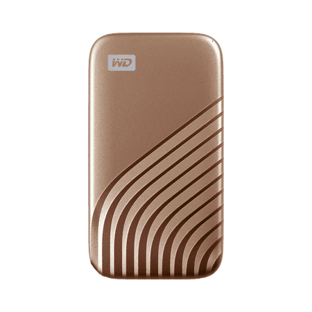 UPC: 0619659183981 | WD 1TB My Passport SSD  Portable External Solid State Drive  Gold – WDBAGF0010BGD-WESN