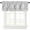 LightSlateGray, variant on Black Eucalyptus Leaves Valances for Windows Farmhouse Kitchen Curtains Valances Rod Pocket Valance Curtains for Kitchen Windows Summer Botanical Watercolor Retro Window Valances for Bathroom 60"x18"