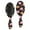 Fall Pumpkins Flowers Stars Pattern, variant on Fall Pumpkins and Sunflower Pattern Hair Brush,Girls Detangling Hair Brush,Glide Through Tangles with Ease for Wet & Dry Hair