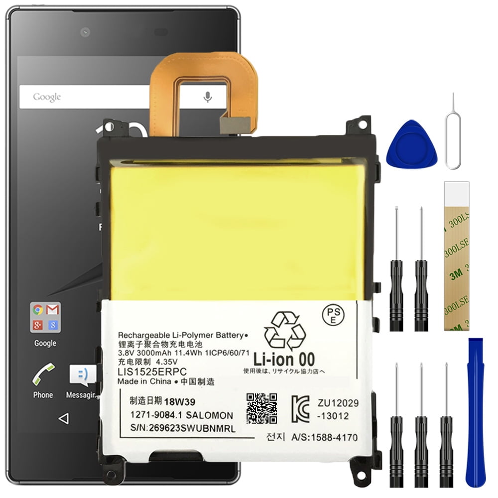 Replacement LIS1525ERPC Battery Tools For Sony Xperia Z1 C6902 C6903 C6906  L39T L39U 