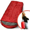 thumbnail image 7 of 10 Pack of Camping Lightweight Sleeping Bags – 3 Season Warm & Cool Weather – Outdoor Gear, Adults and Kids, Hiking, Waterproof, Compact, Sleep Bag Bulk Wholesale, 7 of 7