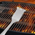 thumbnail image 2 of WHAMVOX  Practical BBQ Cleaning Brush Cleaner Steel Grill Scraper Silver, 2 of 8
