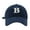 Navy, variant on Baseball Hat for Men - Low Profile Fitted Cap for Sports & Casual B Letter Embroidery Baseball Cap Unisex Korean Fashion And Versatile Cap