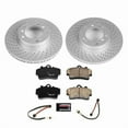 thumbnail image 2 of PowerStop Front Geomet Coated Brake Rotor and Pad Kit Fits: PORSCHE Select Models CRK8822, 2 of 4
