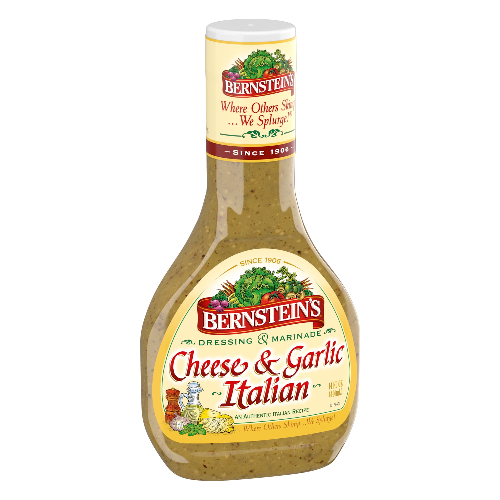 Bernstein's Cheese & Garlic Italian Salad Dressing, 14 oz