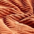 thumbnail image 6 of Fancy Homi Set of 2 Burnt Orange Long Lumbar Decorative Throw Pillow Covers 14x24 Inch for Living Room Couch Bed, Boho Farmhouse Fall Home Decor, Soft Corduroy Corss Textured Cushion Case 35x60 cm, 6 of 9