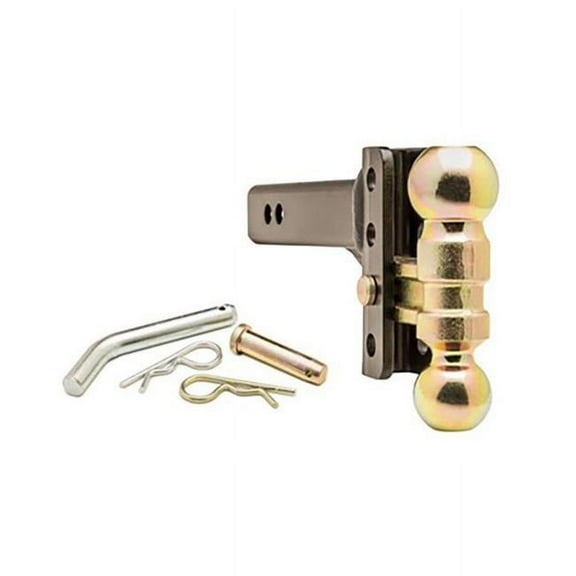 Blue Ox BXH10131 3.75 in. Drop & Rises 10000 lbs Adjustable Hitch Ball Mount