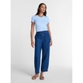 thumbnail image 3 of Time and Tru Women's Slim V Neck Tee with Short Sleeves, Sizes XS-XXXL, 3 of 5