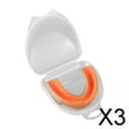 thumbnail image 1 of Colaxi 3X Sparring Mouth Guard Professional Gum Protector for Taekwondo Karate Orange, 1 of 8