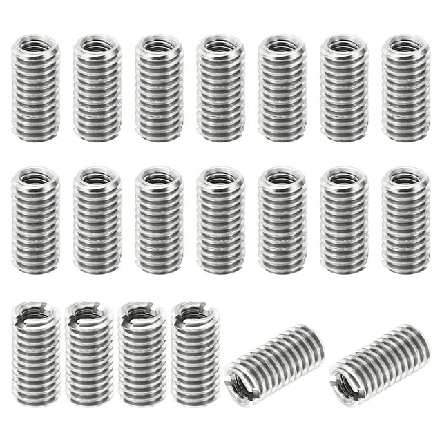 Unique Bargains Adaptateurs de Filetage Manchon Écrou Réducteur 20 Pcs M5x0.8 Mâle à M3x0.5 Femelle Écrou de Réparation 10mm