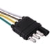 thumbnail image 1 of ZPSHYD Conectores de Remolque, Kit de arnés de cableado de luz de Remolque con Adaptador de Conector de cableado Plano de 4 Pines 6-24V para Remolque de Barra de Remolque de Caravana, 1 of 5