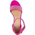 thumbnail image 3 of Juicy Couture Womens Nelly Ankle Strap Open Toe Block Heel, 3 of 3