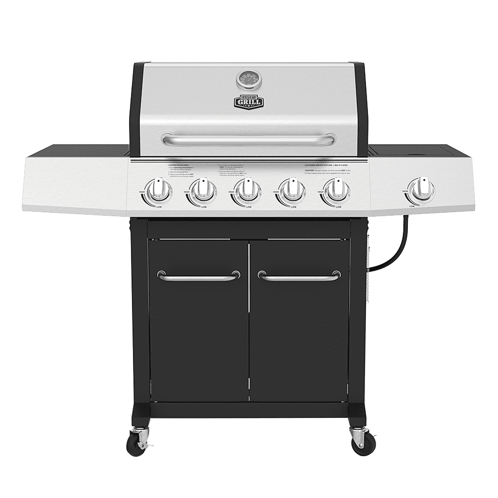 Expert Grill 5 Burner Gas Grill w/ Side Burner Walmart Inventory