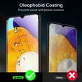 thumbnail image 4 of Protector de pantalla de cristal templado ivoler para Samsung Galaxy A13 5G, 4 of 8