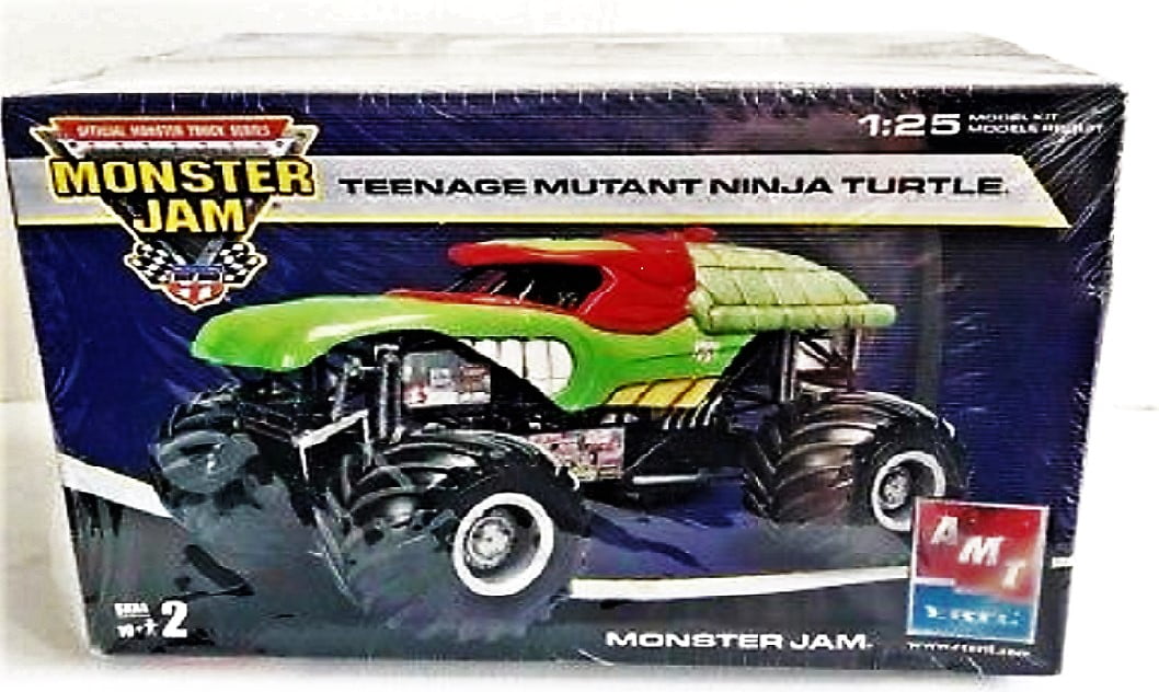 ninja turtle monster truck toy