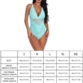 thumbnail image 4 of Mono sexy mono de cosplay suave mono de tela con pantalla de encaje para mujeres adultas, verde claro, l Noticed XX000036-38, 4 of 7