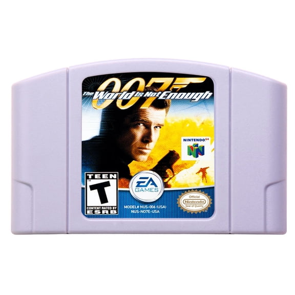 Video Games Compatible for the n64 console, replacement cartridge for 007 - The World Is Not Enough NTSC