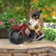 thumbnail image 4 of Estatua de motocicleta NQ Resina a todo color 14*6*12cm, 4 of 4