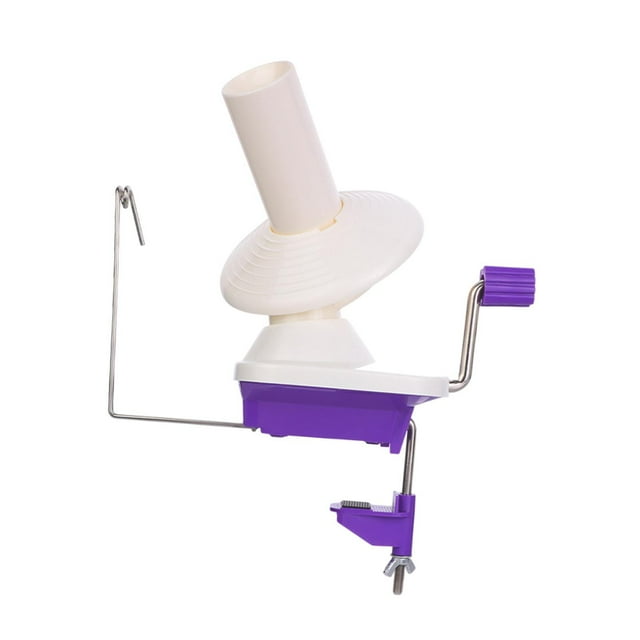 Hilado Winder Winding Wool Winder Thread Holder con mango Tejer Fácil instalación Cadena Máquina de bobinado Hilado Bola Winder