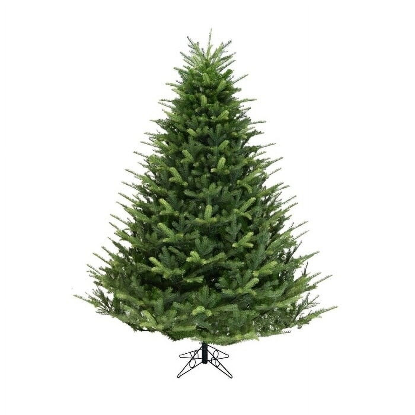 Northlight Pre-Lit Full Flocked Jasper Balsam Fir Artificial Christmas Tree - Clear Lights