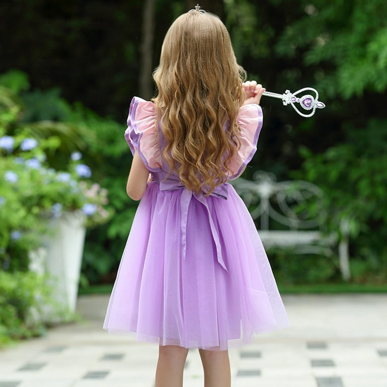 open lace back dress Princess Short Blue Stain Homecoming Dress with Bow A Line Corset Mini Party Dress COCOMELODY CS0944, Light Blue