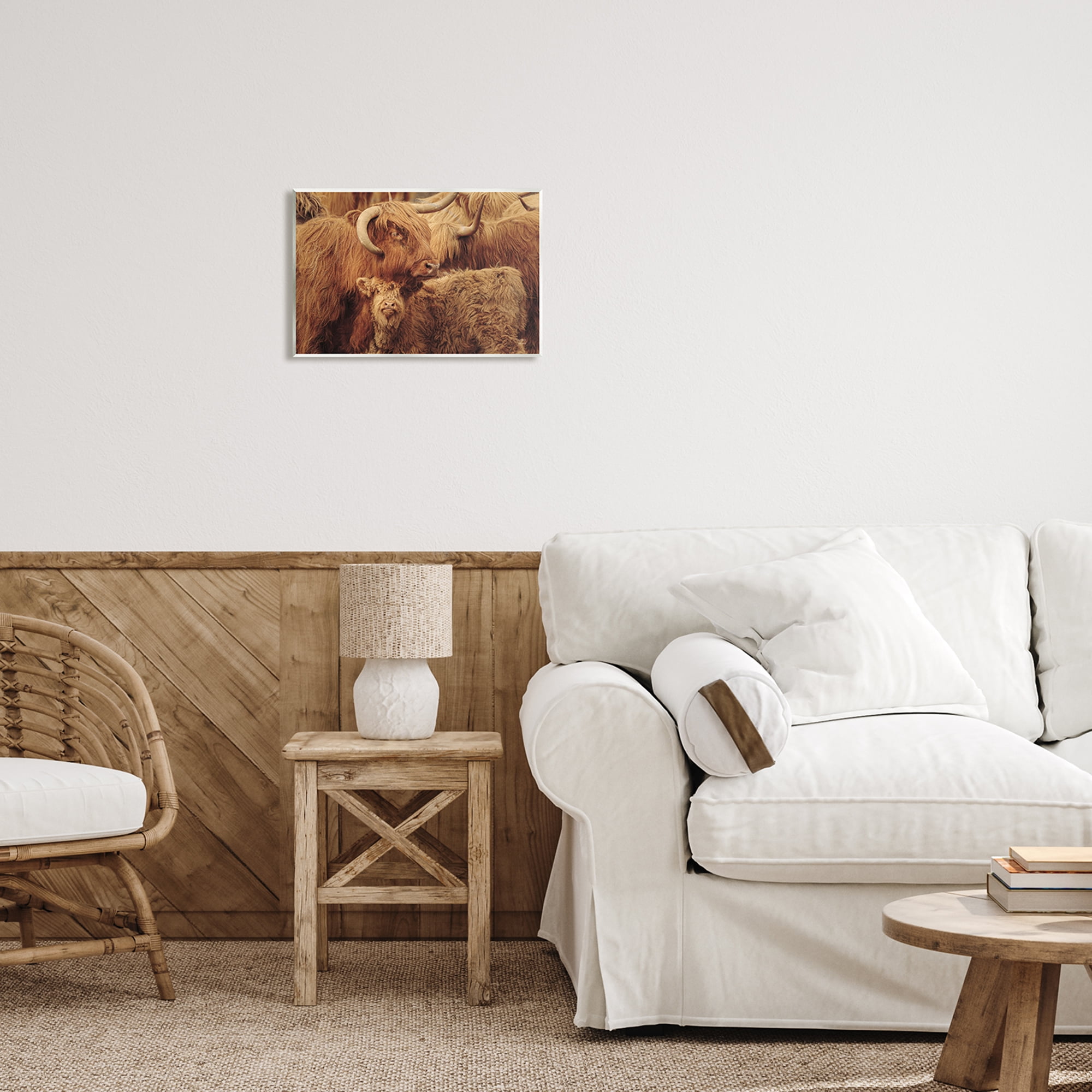 Stupell Industries Cattle & Calf Photography Animals & Insects Photography Unframed Art Print Wall Art, 15 x 10