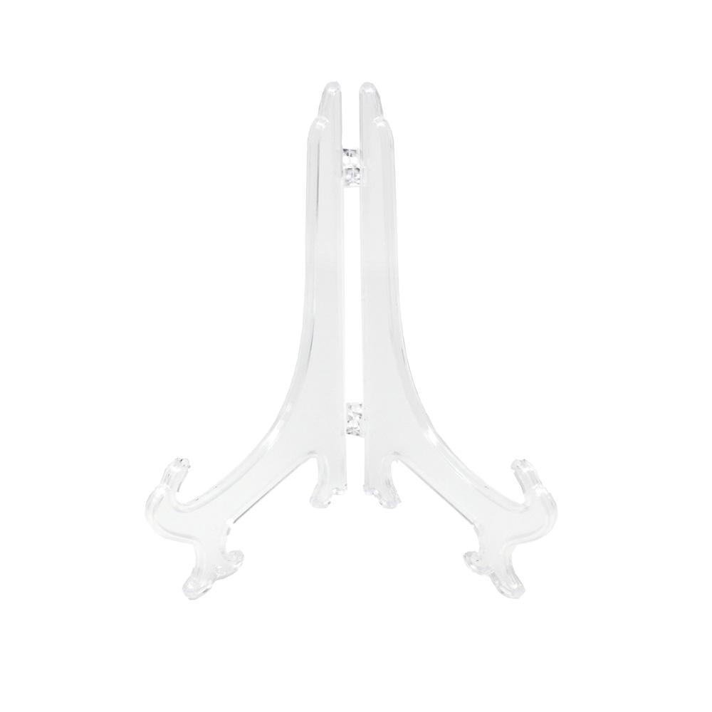 Acrylic Easel Stand, Clear, 81/2Inch