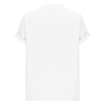 thumbnail image 5 of Mittory Womens Summer Tops Casual V Neck T Shirts Petal Short Sleeve Blouses Dressy Loose Fit Tunic, 5 of 6