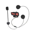 thumbnail image 1 of Motorcycle BT Helmet Headset 1000M Hands-free Interphone IP66 Waterproof 2 Riders Full Duplex for 3 Motorcycle Riders, 1 of 7