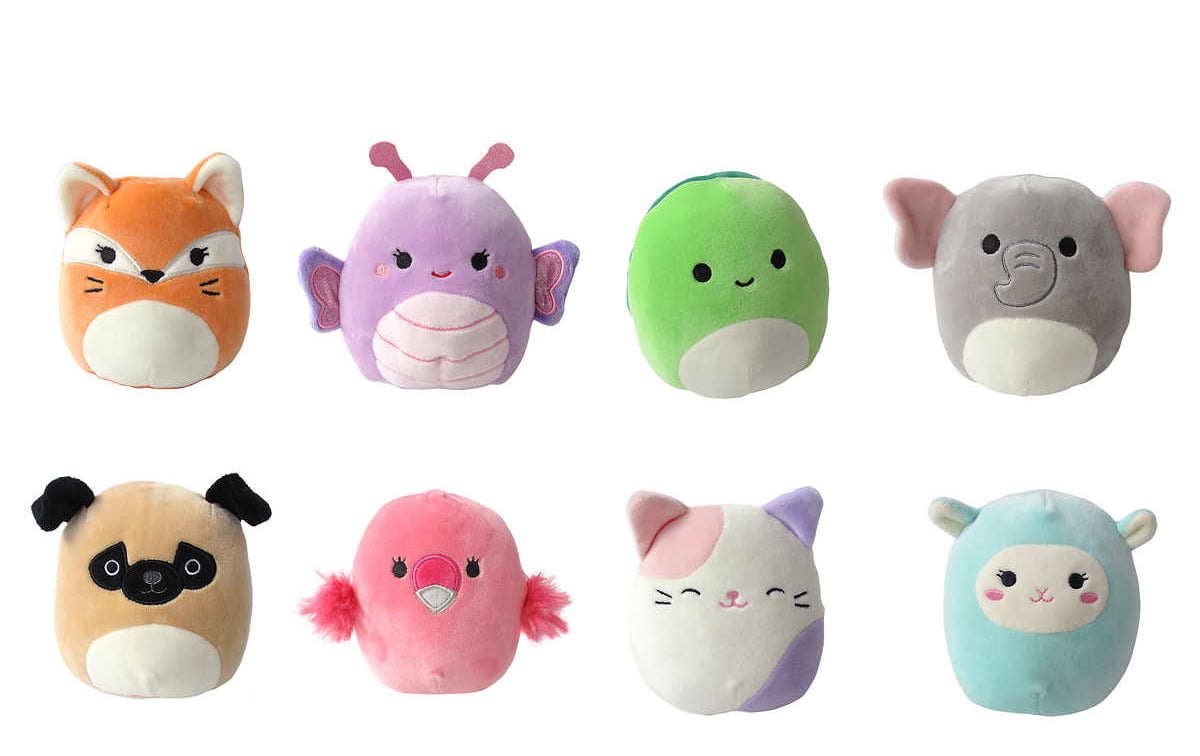 New 2019 Kelly Toy Squishmallow 8 pack Plush Minis Animals Set 5" 