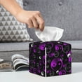 thumbnail image 6 of Rocae Yin Yang1 for High-grade Leather Tissue Box,Office Tissue Box,Tissue Box Cover Square 5.2×5.2×5.2, 6 of 7