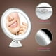 thumbnail image 4 of Espejo de tocador con aumento de 10x y luces LED, portátil, de mano, para maquillaje, para el hogar, sobremesa y baño., 4 of 5