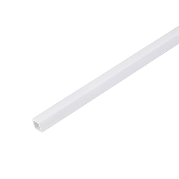 Unique Bargains 4pcs ABS Model Rectangular Square Tubing 3/16-inch x 3/16-inch, 1.6ft