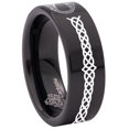 thumbnail image 6 of Celtic Tree of Life Tungsten Carbide Ring, 6 of 9