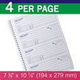 thumbnail image 3 of Libreta de recibos Gimehome Professional Money and Rent, 3 paquetes, 3 of 7
