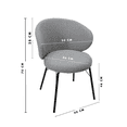 thumbnail image 3 of Sillas decorativas EKE Life Home para comedor y visita o sala, 3 of 6