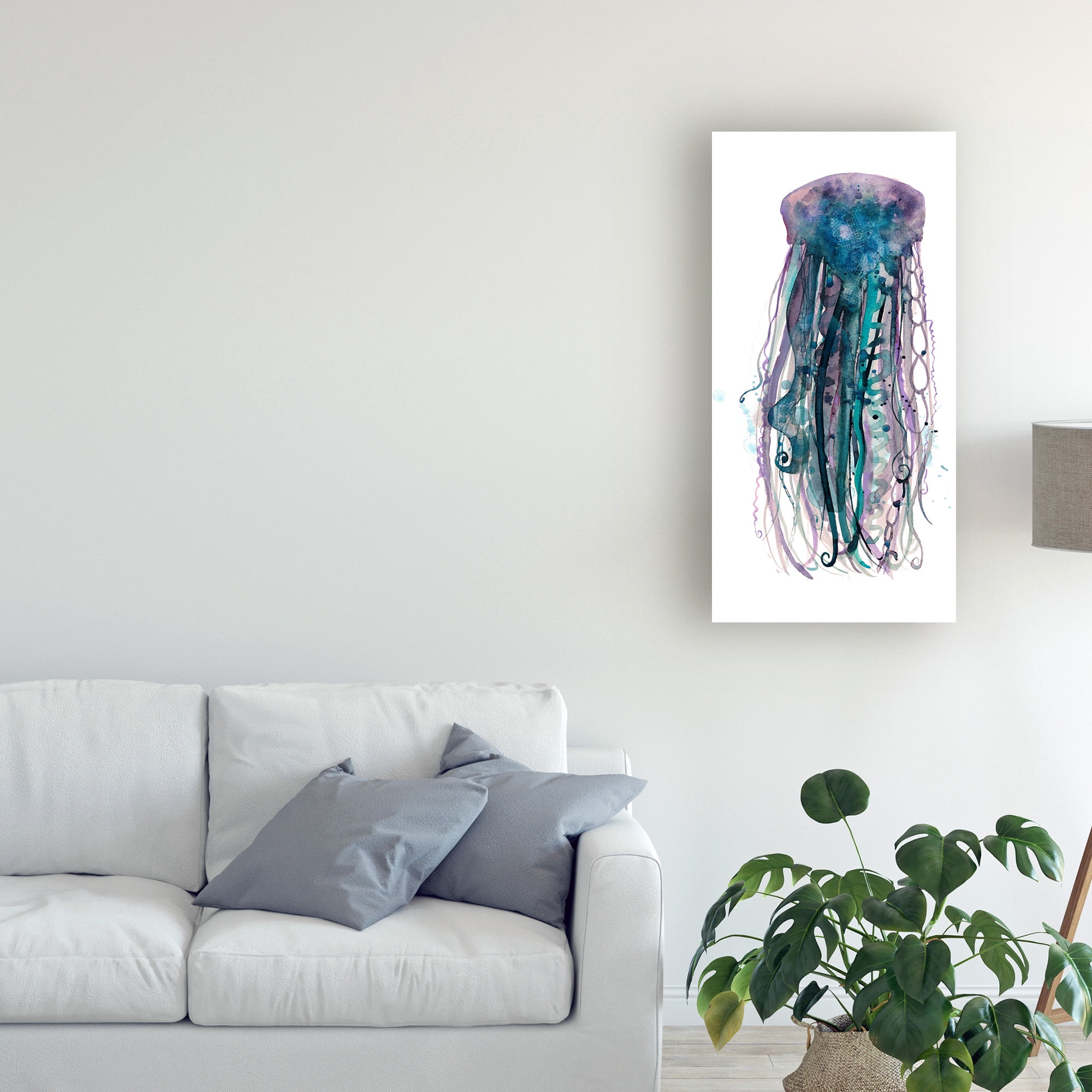 Trademark Fine Art 'Tentacles IV' Canvas Art by Grace Popp