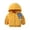 Yellow, variant on Toddler Baby Zip Up Hoodies Boy Girl Long Sleeve Hooded Sweatshirt Jacket Top with Pocket Kid Casual Outwear Clothes Gray 6 Years